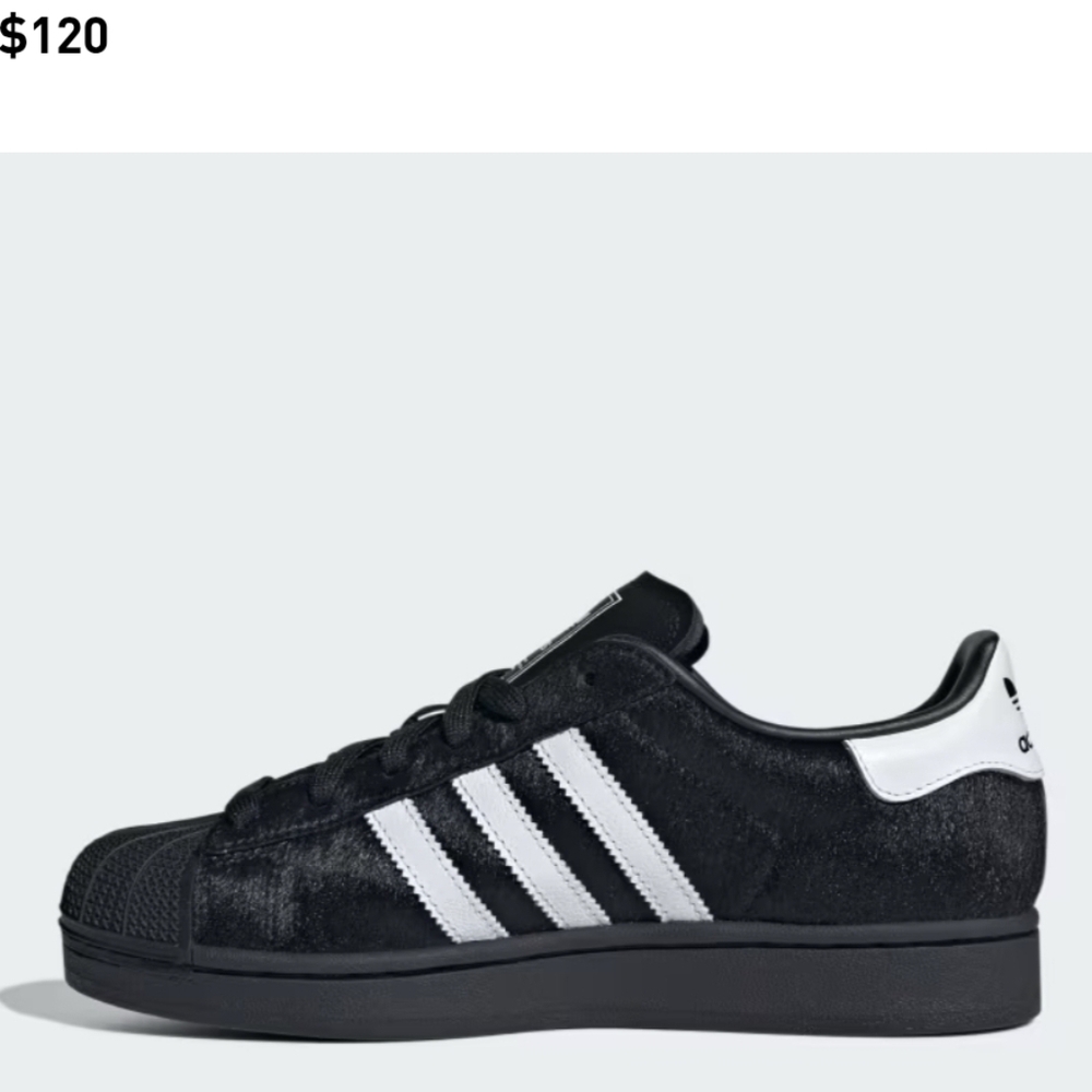 Adidas Superstar II Pony Hair Original Shell Toe Shoes JH9475 - Picture 8 of 16
